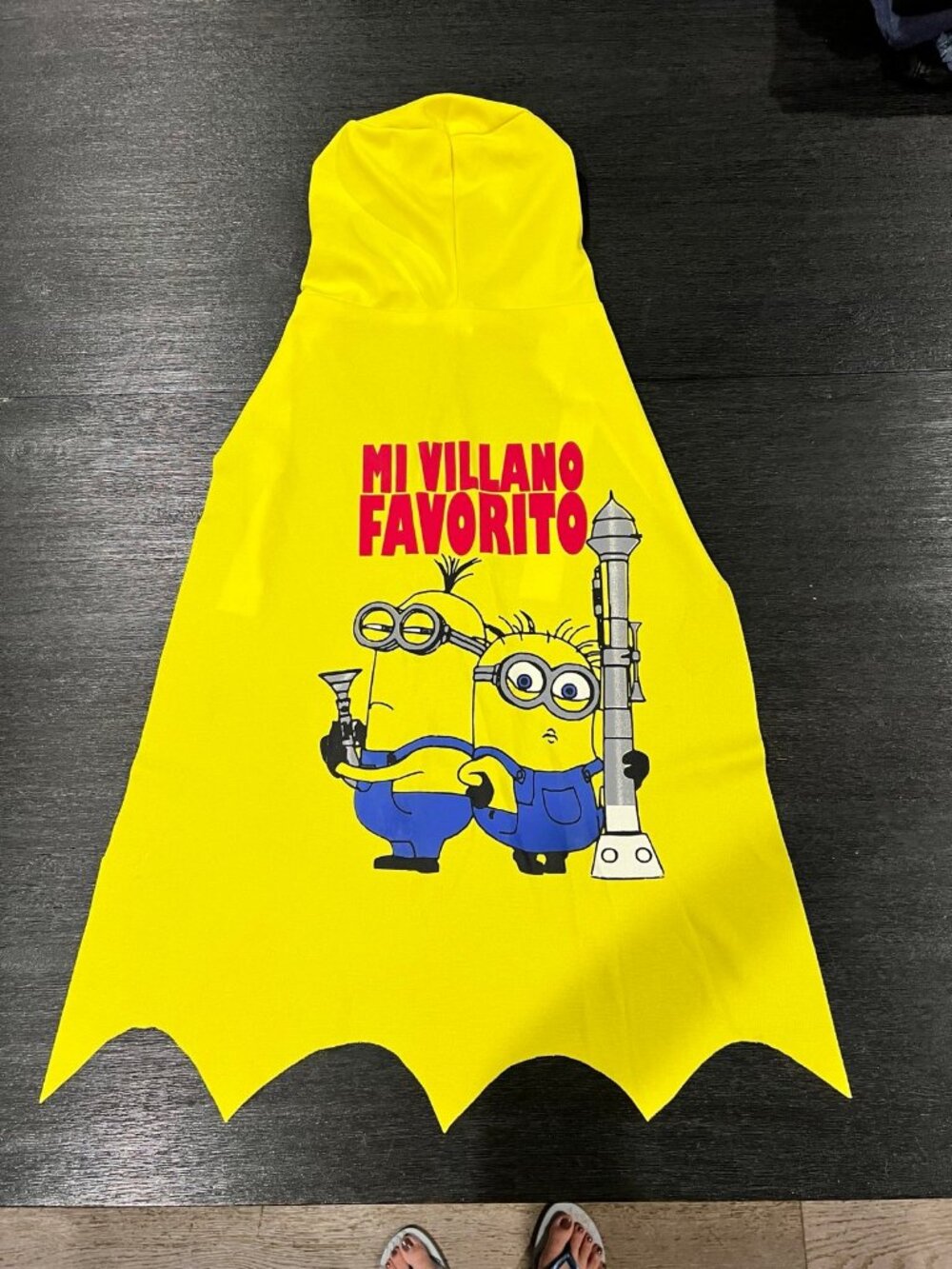 Minion Cape Mask Dress Up Halloween costume boy